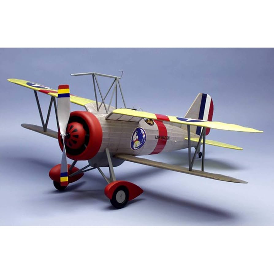 Amazon | Curtiss F9C2 Sparrowhawk Rubber Pwd Wooden Model
